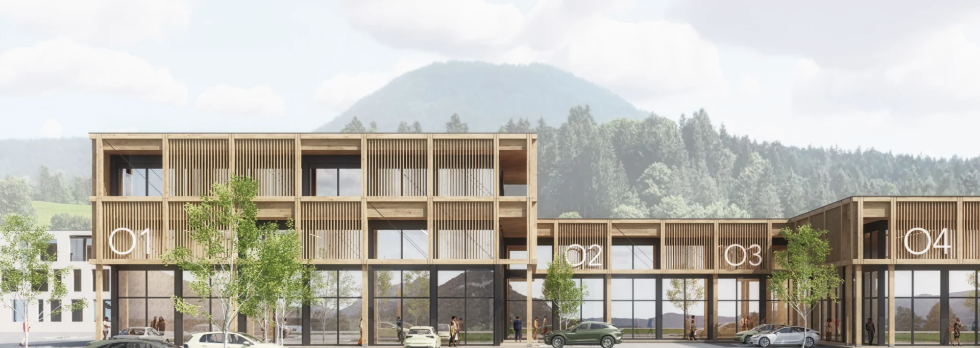 Gewerbeflächen im Neubauprojekt Habach Park Kirchdorf/Tirol (Kauf!)