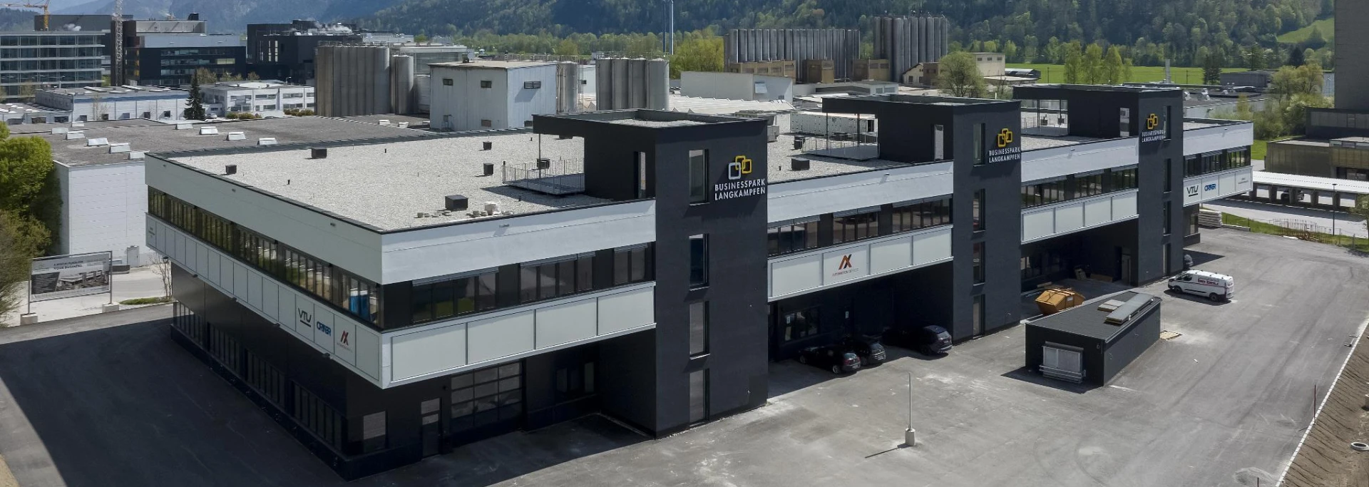 Büroflächen von 150 - ca. 840 m²  im Businesspark Langkampfen zu vermieten