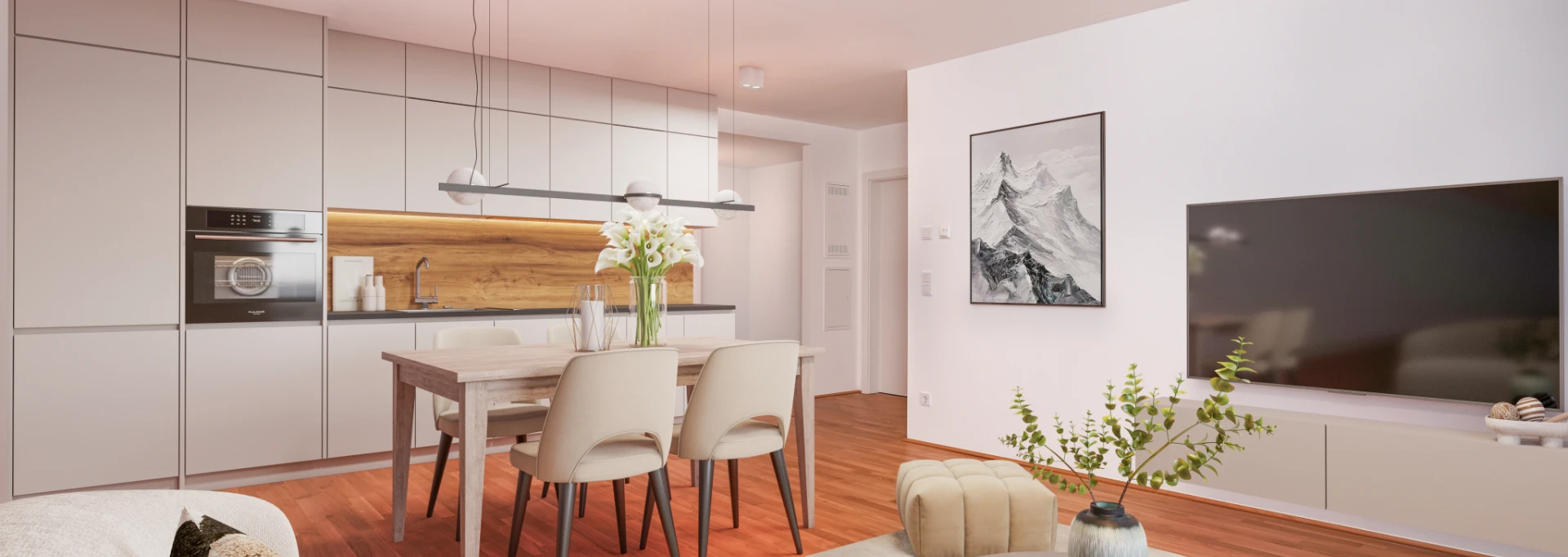 2 Zimmer Neubauwohnung im Dorf Domizil Kirchbichl zu verkaufen