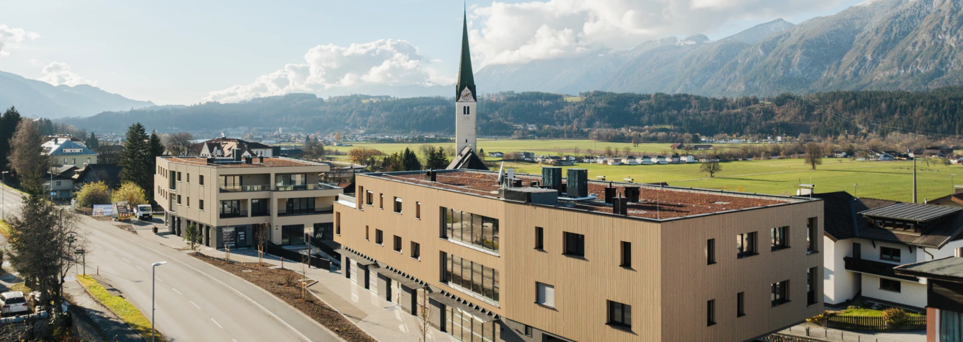 Sensationelle Panorama-Terrasse - 4-Zi. Penthouse-Wohnung im Dorf Domizil Kirchbichl zu verkaufen